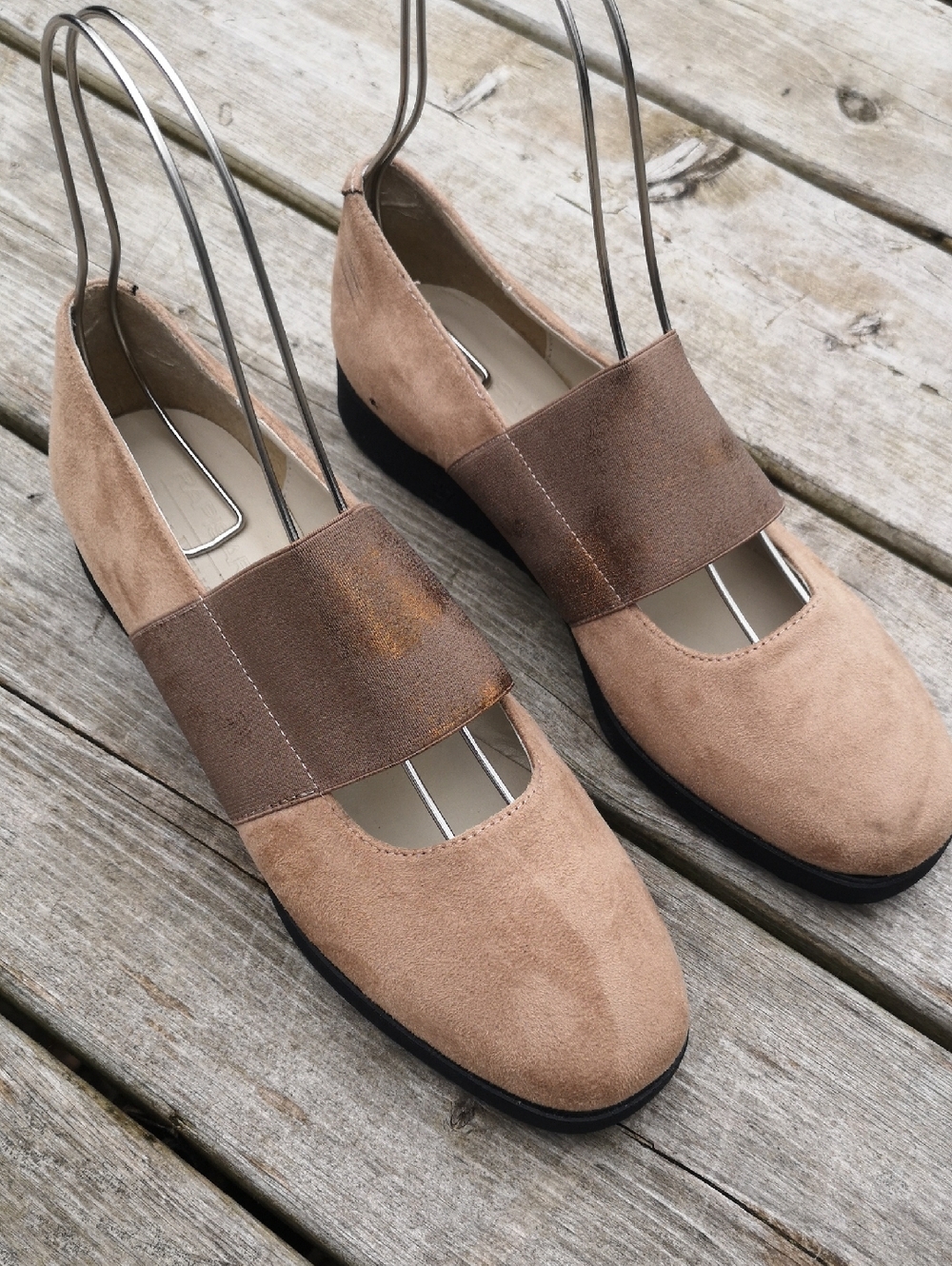 Ron White Rapisardi suede slip-ons
